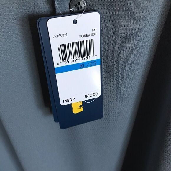 Jack Nicklaus Golf polo shirt SZ XL Mens Gray  moisture wicking New with Tags - Picture 3 of 5